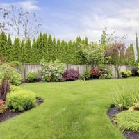 landscaping and greenery